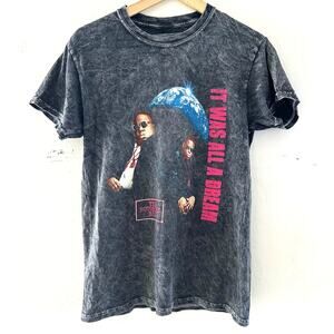 Notorious B.I.G Biggie Smalls "It‎ Was All A Dream" Short Sleeve T Shirt Small